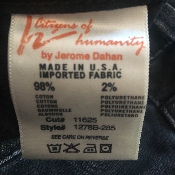 Citizens of Humanity Ava Low Rise Straight Leg - Picture 3 of 4