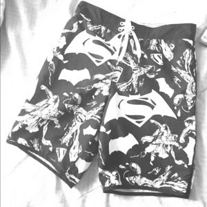 Swim board shorts Batman NWT