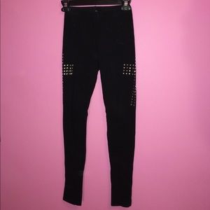 Love Culture Pants - Studded Cross Leggings Love Culture Pants - Studded Cross Leggings