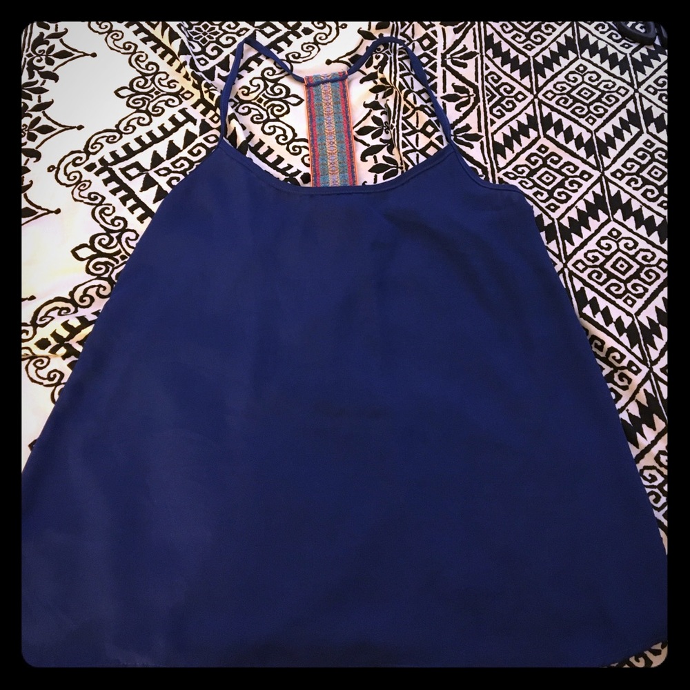 Cute blue tank top!!