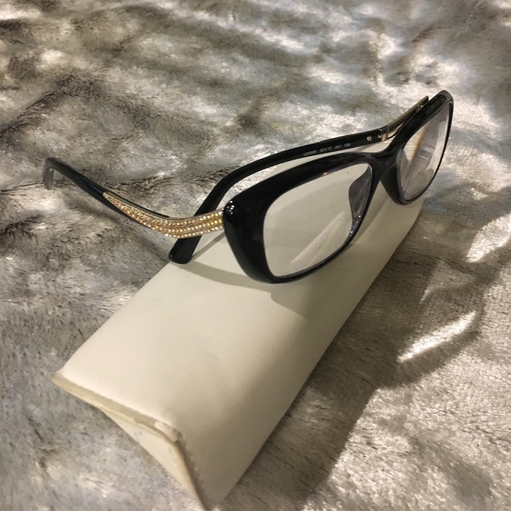 Valentino eyeglasses with Swarovski crystals