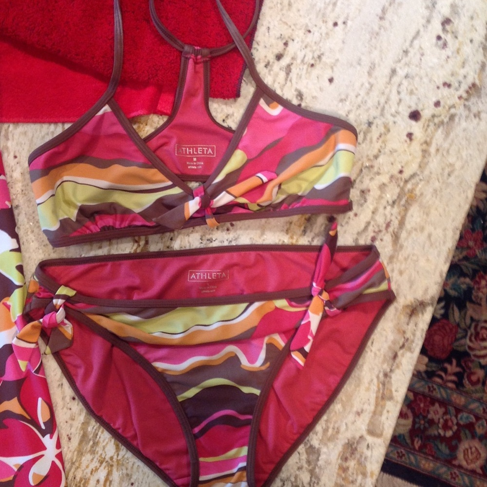 Athleta two-piece swim suit