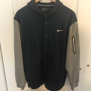 Nike Golf performance tech button hoodie