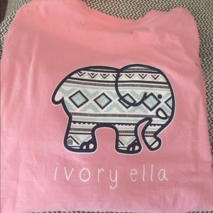 Long sleeve Ivory Ella tee size MEDIUM