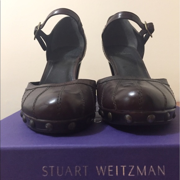 Stuart Weitzman brown heels - Picture 4 of 8