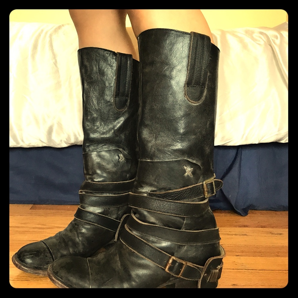 Frye leather boots