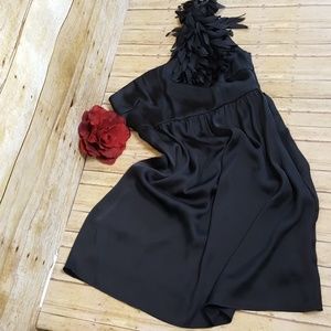 Francesca's Collection One Shoulder Dress