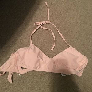 Forever 21 wrap bikini top blush color