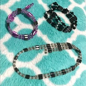 3 PalmBeachJewelry Magnetic bracelet/necklace