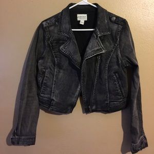 F21 premium denim jacket size L