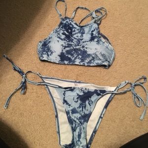 Tie dye swimsuit