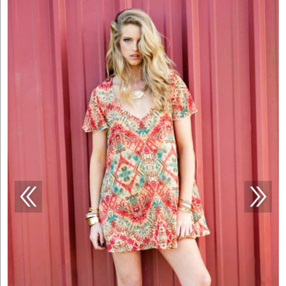 Kylie Dress- Santiago Sandatone MEDIUM