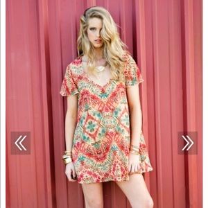 Kylie Dress- Santiago Sandatone MEDIUM