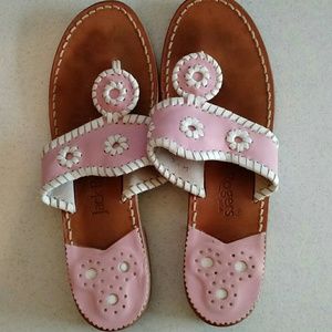 Jack Rogers Size 7 Pretty In Pastel Sandal