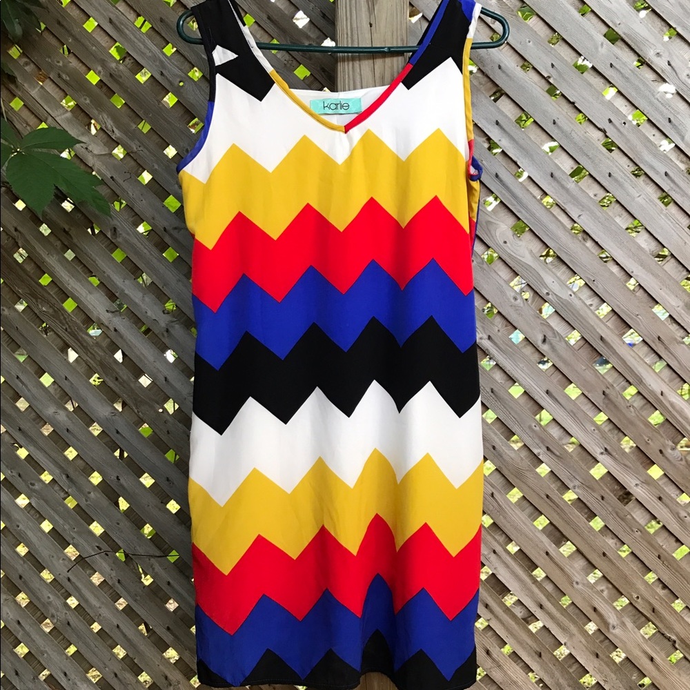 ⚡️Karlie Chevron Dress
