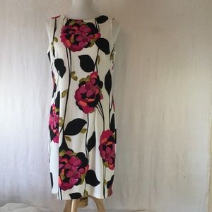 Sleeveless Print Dress