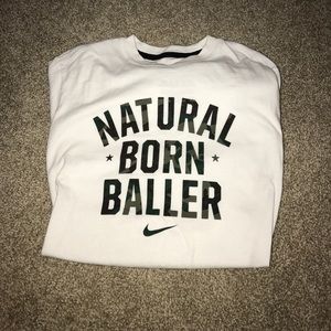 NIKE "natural born baller" t-shirt