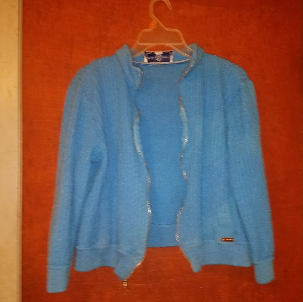 Blue St. John jacket  size Large