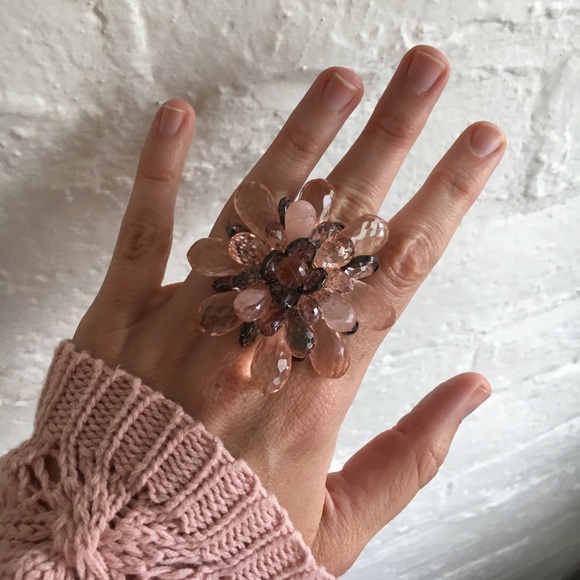 Nordstrom Jewelry - NWOT Nordstrom pink bauble ring