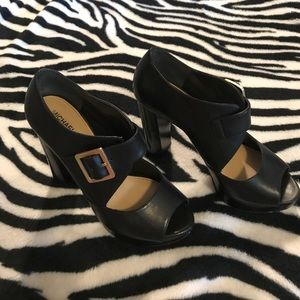 Michael Kors Eleni Platforms in Black