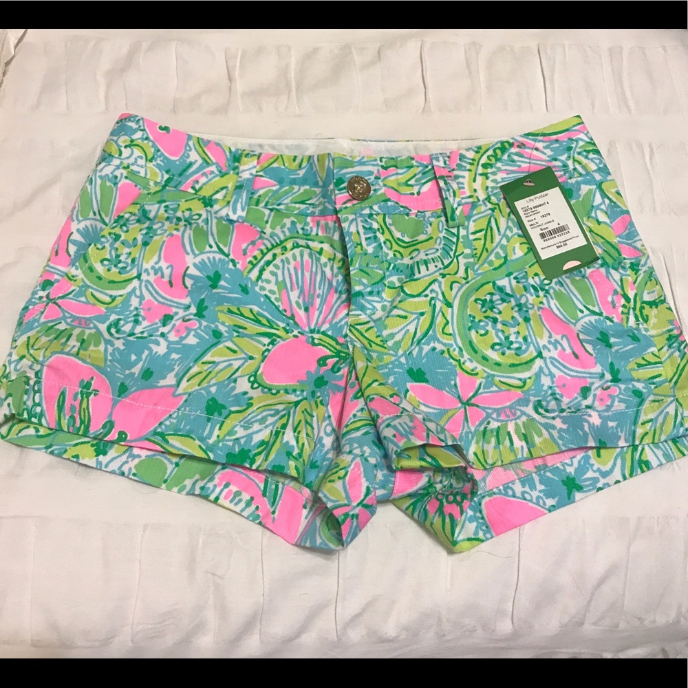 Lilly Pulitzer Walsh shorts Coconut Jungle