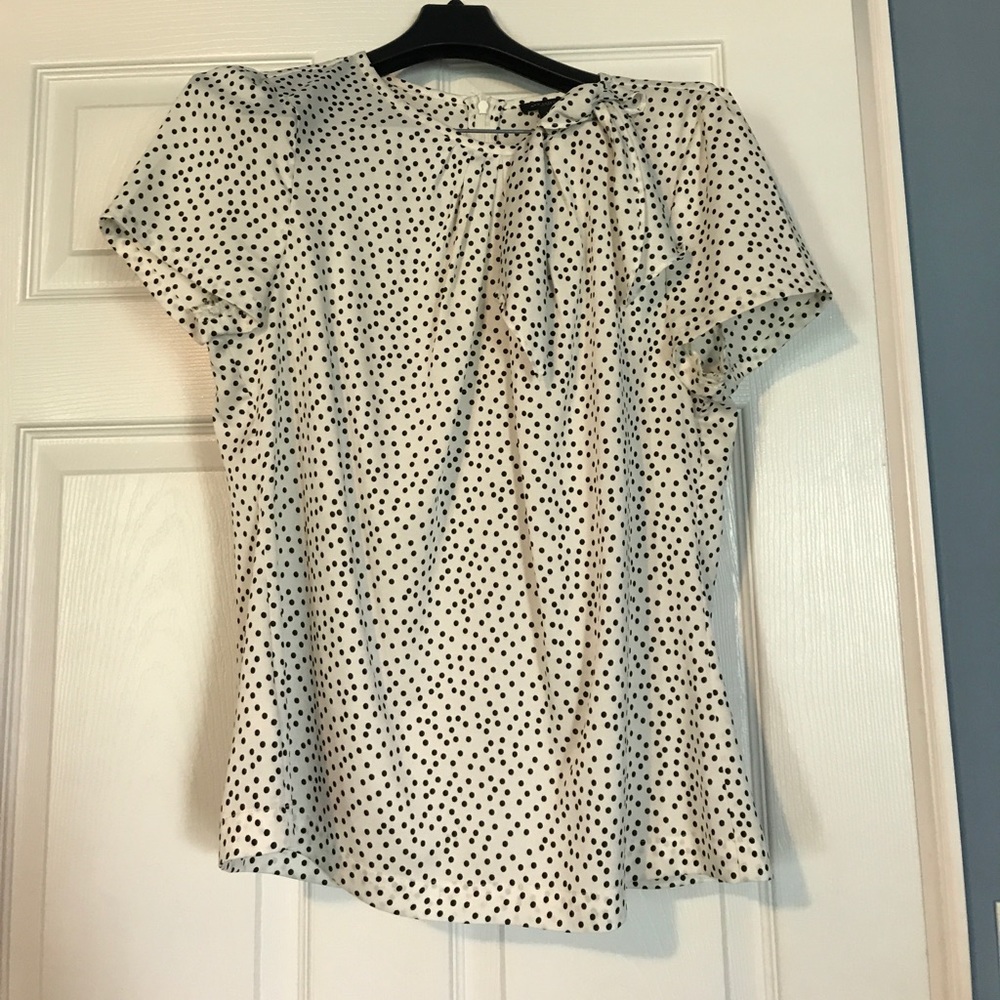 Ann Taylor polka dot top