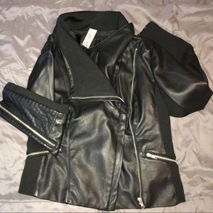 Leather Moto Jacket
