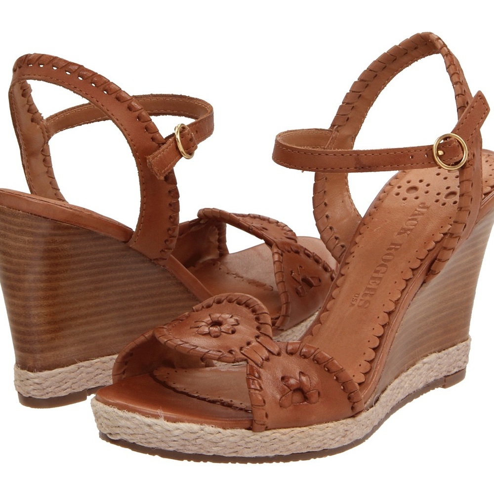 Jack Rogers Clare Rope Wedge Sandal