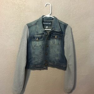 Cropped Jean Jacket