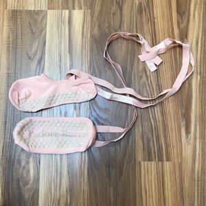 J'adore Barre Ballerina Barre Sticky Socks NWOT
