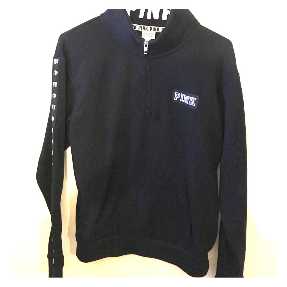 Victoria's Secret PINK quarter zip sweatshirt