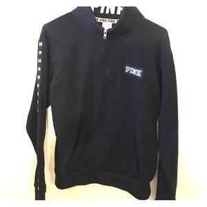 Victoria's Secret PINK quarter zip sweatshirt