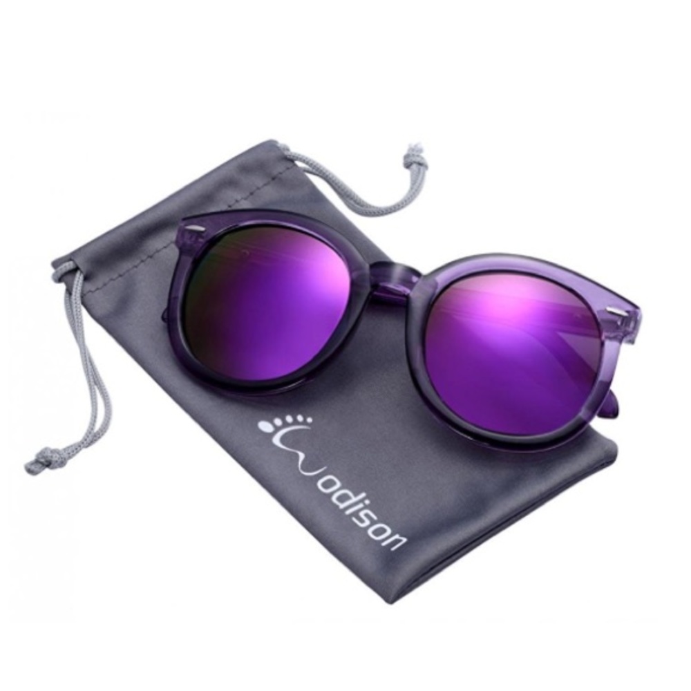 🦄 Purple Framed Mirrored Sunglasses 🦄