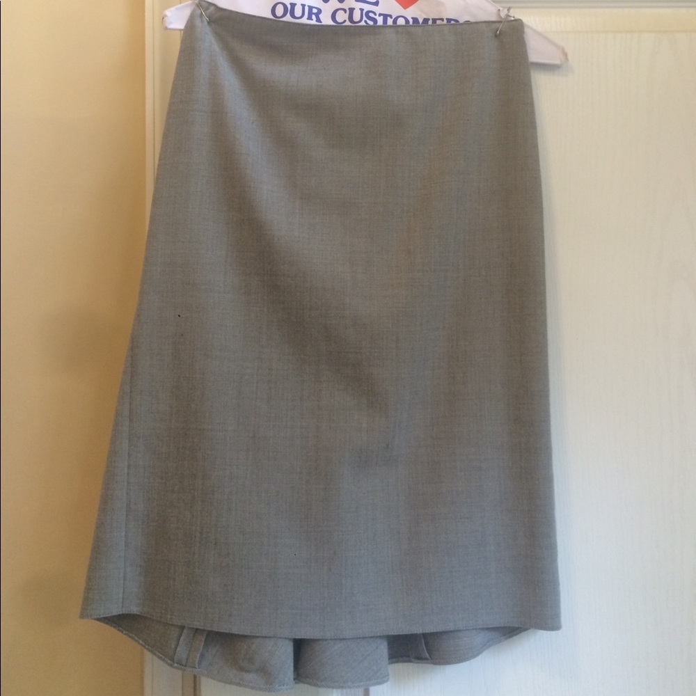 Authentic Italian Blumarine Grey Pencil Skirt