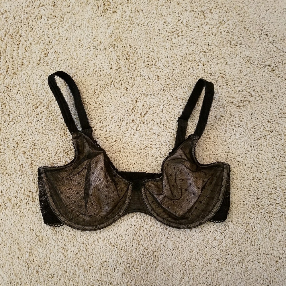 34D Wacoal black bra