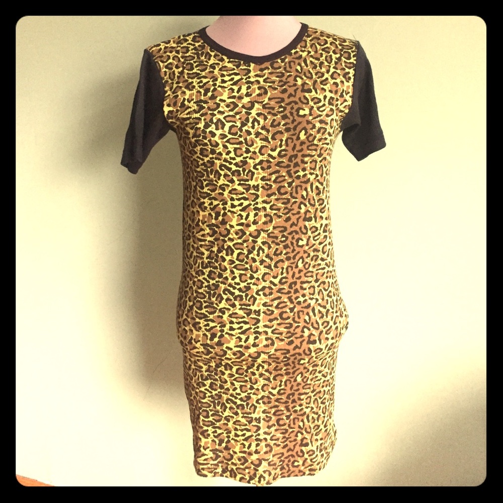 Edith A Miller Barney's Co-op tshirt dress large