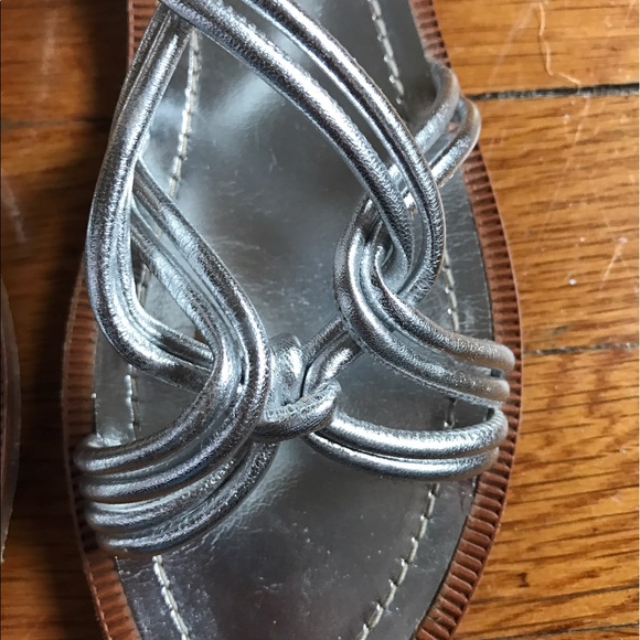 Silver Prada gladiator sandals 37 - Picture 3 of 8