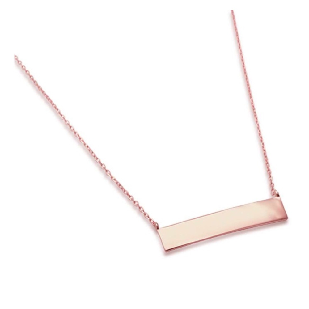 Sterling silver 925 bar necklace - Picture 2 of 6