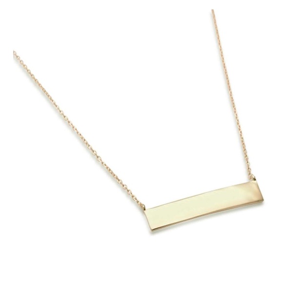 Sterling silver 925 bar necklace - Picture 3 of 6