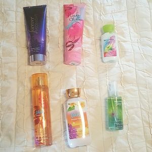 BBW lotion/body spray bundle