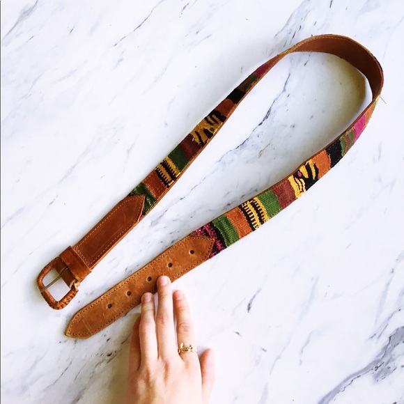 Accessories - Mexican Colorful Embroidered Belt