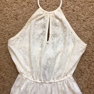 A&F Floral Lace Maxi Dress