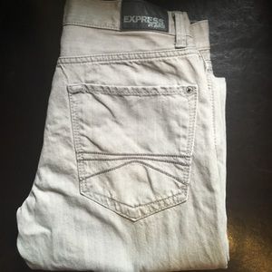 Express grey jeans