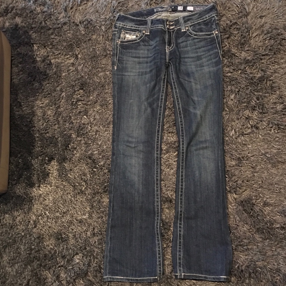 Miss Me Crystal Bootcut Jean