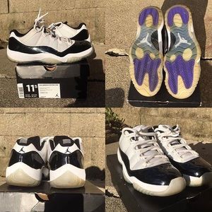 Air Jordan 11s Low Concords and ORG 3s