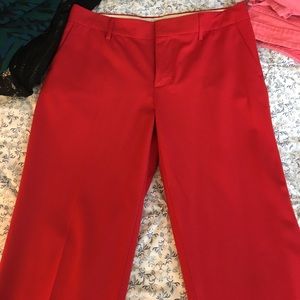 Zara red pants