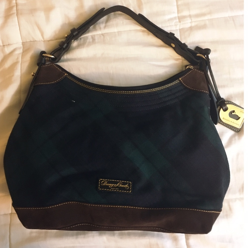 Dooney & Bourke Tartan Plaid Shoulder Bag