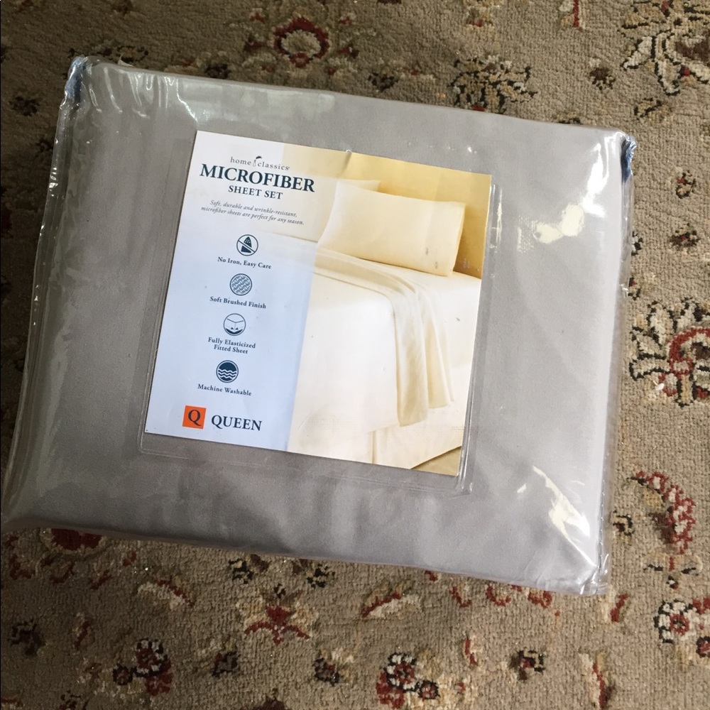 🚨Last Price!!!🚨Charcoal Queen Sheet Set 🛏