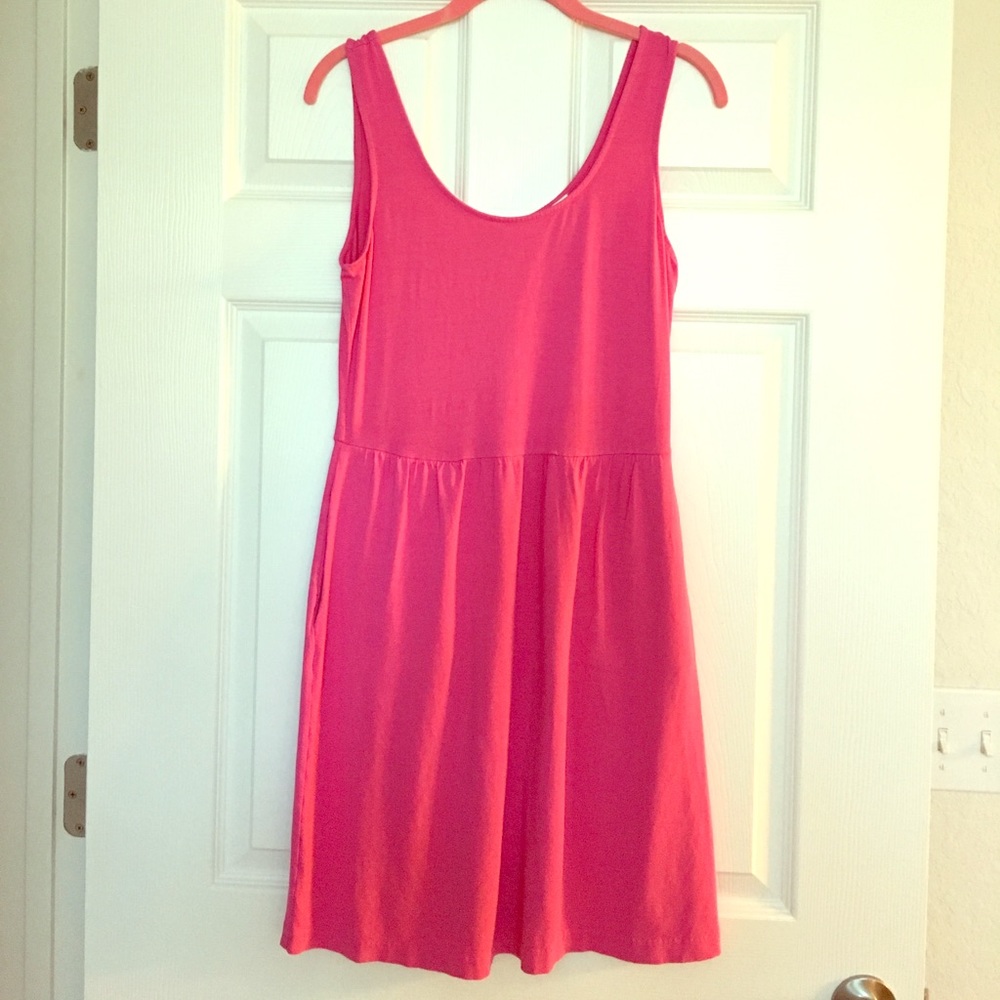 Pink Kenar Tank Dress - Size Medium (M)