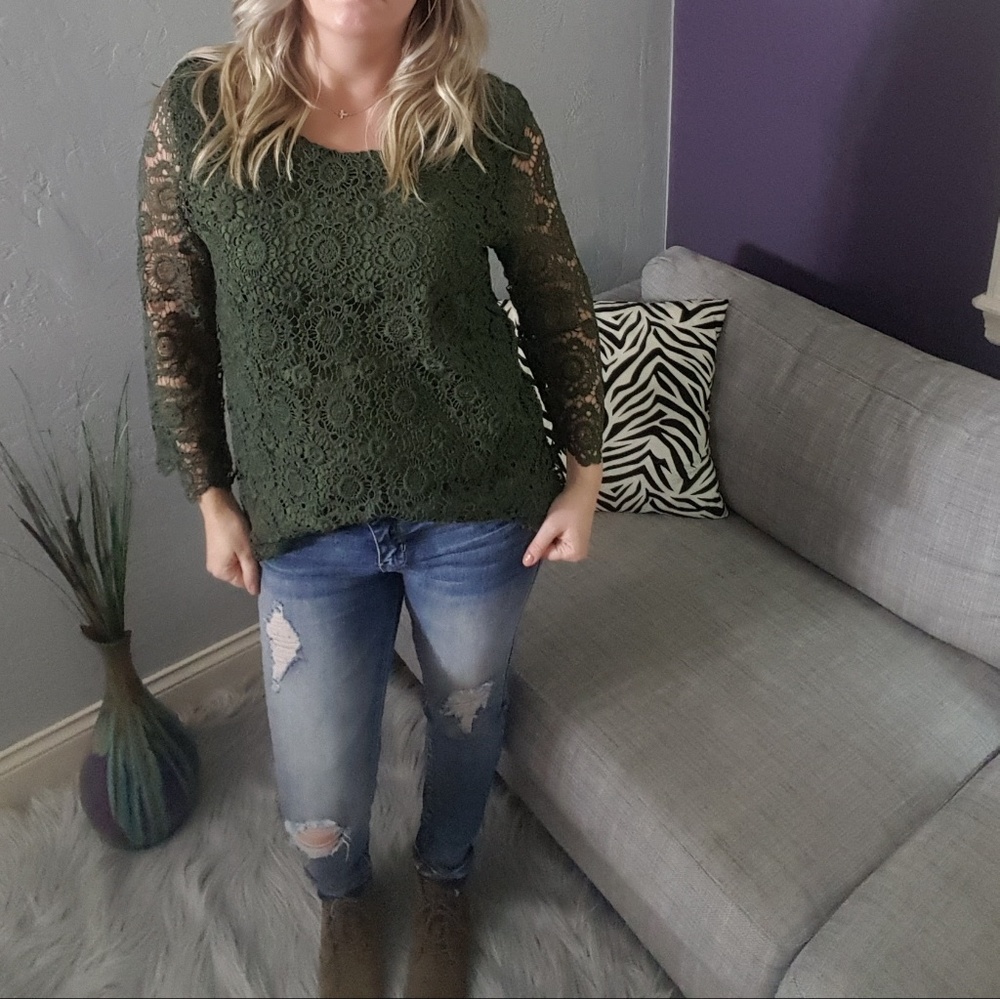 Crochet Lace Top